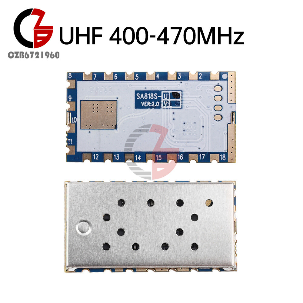 SA818S Walkie Talkie Module 400-470MHz UHF Radio Module Amateur Radio