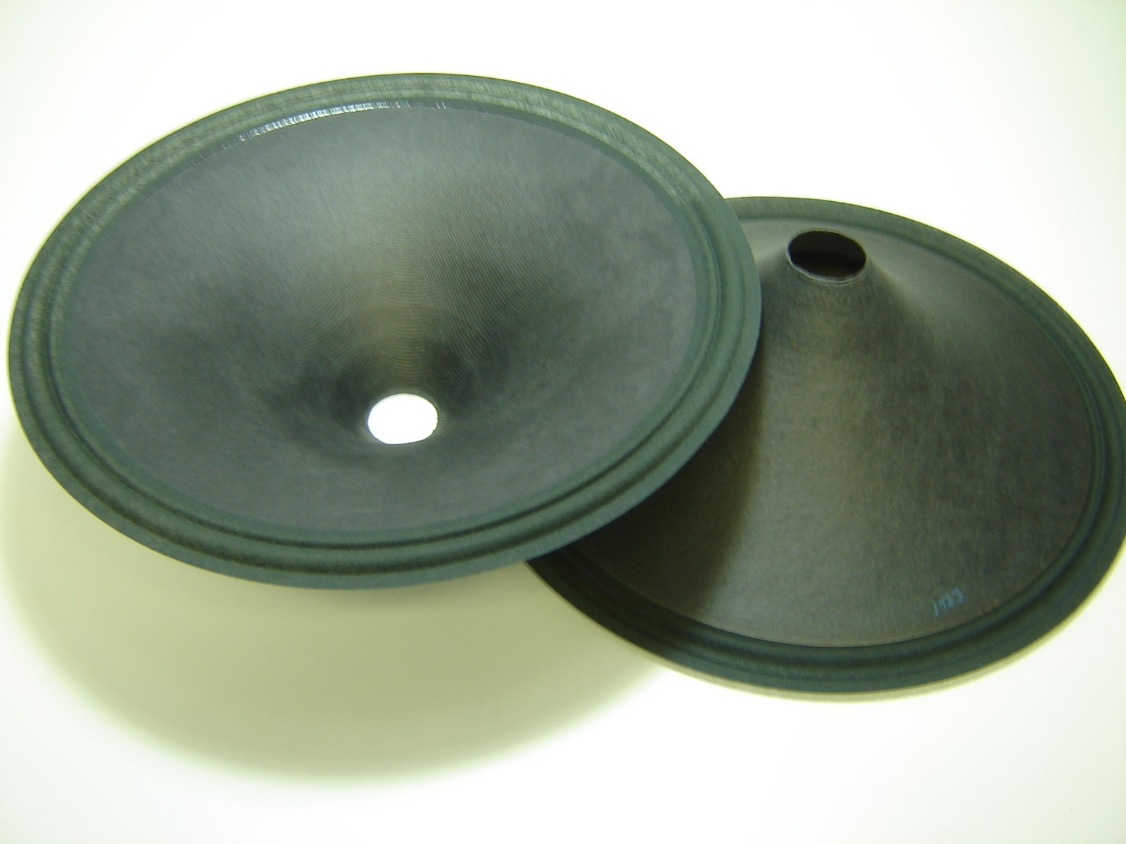 Pair 15" Paper Cones - Speaker Parts -- 1523