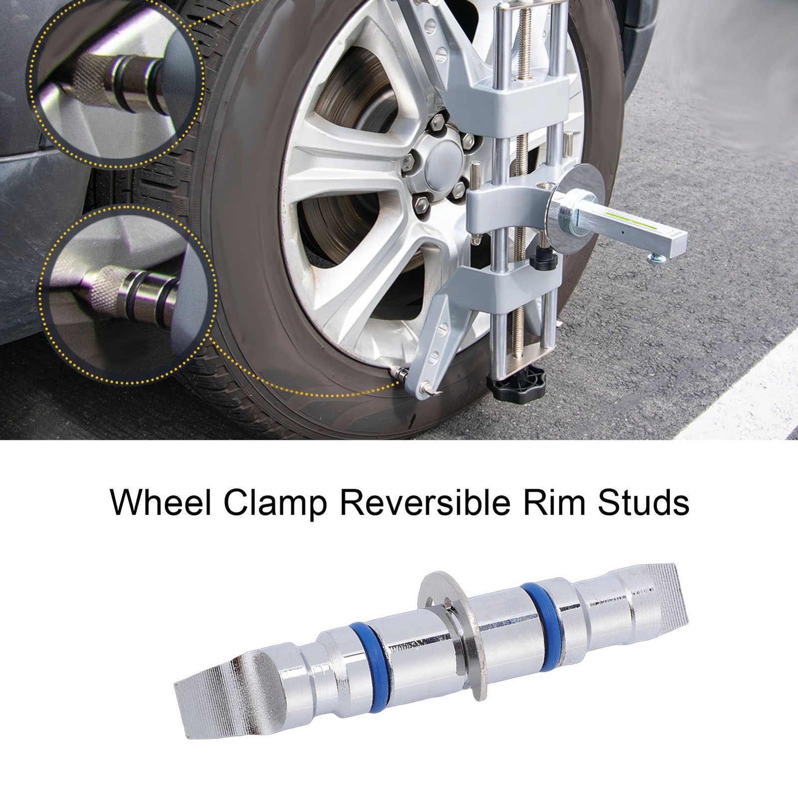 8pcs Alignment Wheel Clamp Rim Stud Durable Construction for Wheel Service Cente