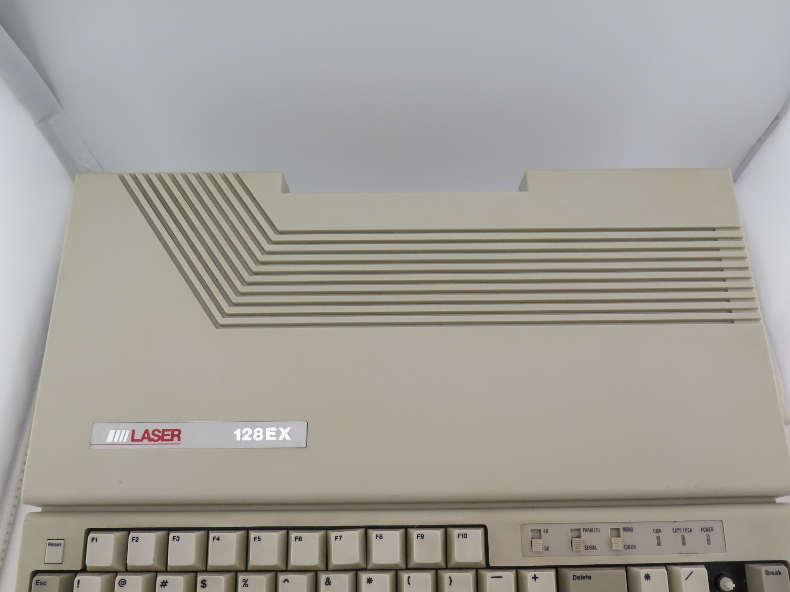 WORKING Laser 128EX Apple II Clone Vintage Computer Bundle with 16 Disks, Power
