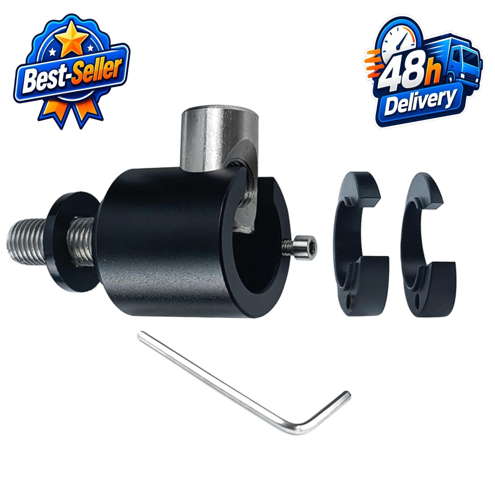 ZMATLIAO Carbon Archery Bow Stabilizer Adjustable V-Bar Quick Disconnect