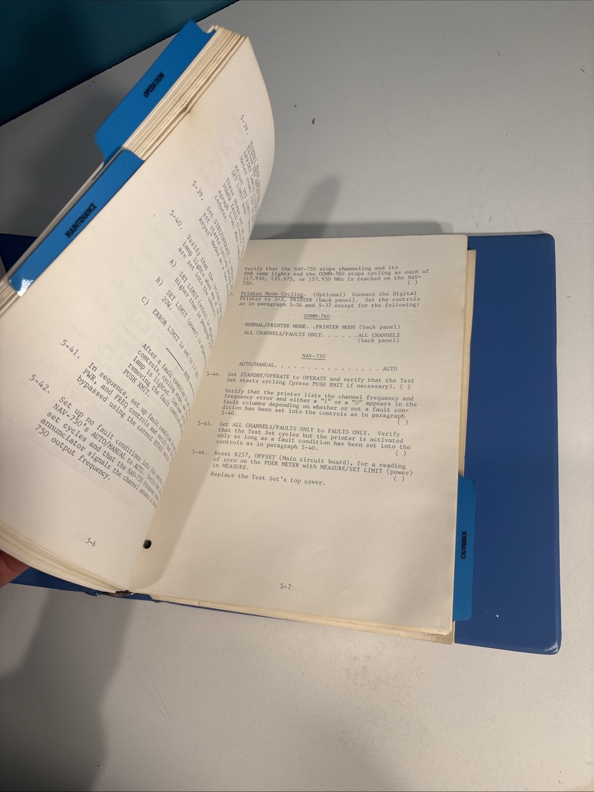 IFR COMM-760 Operation And Maintenance manual