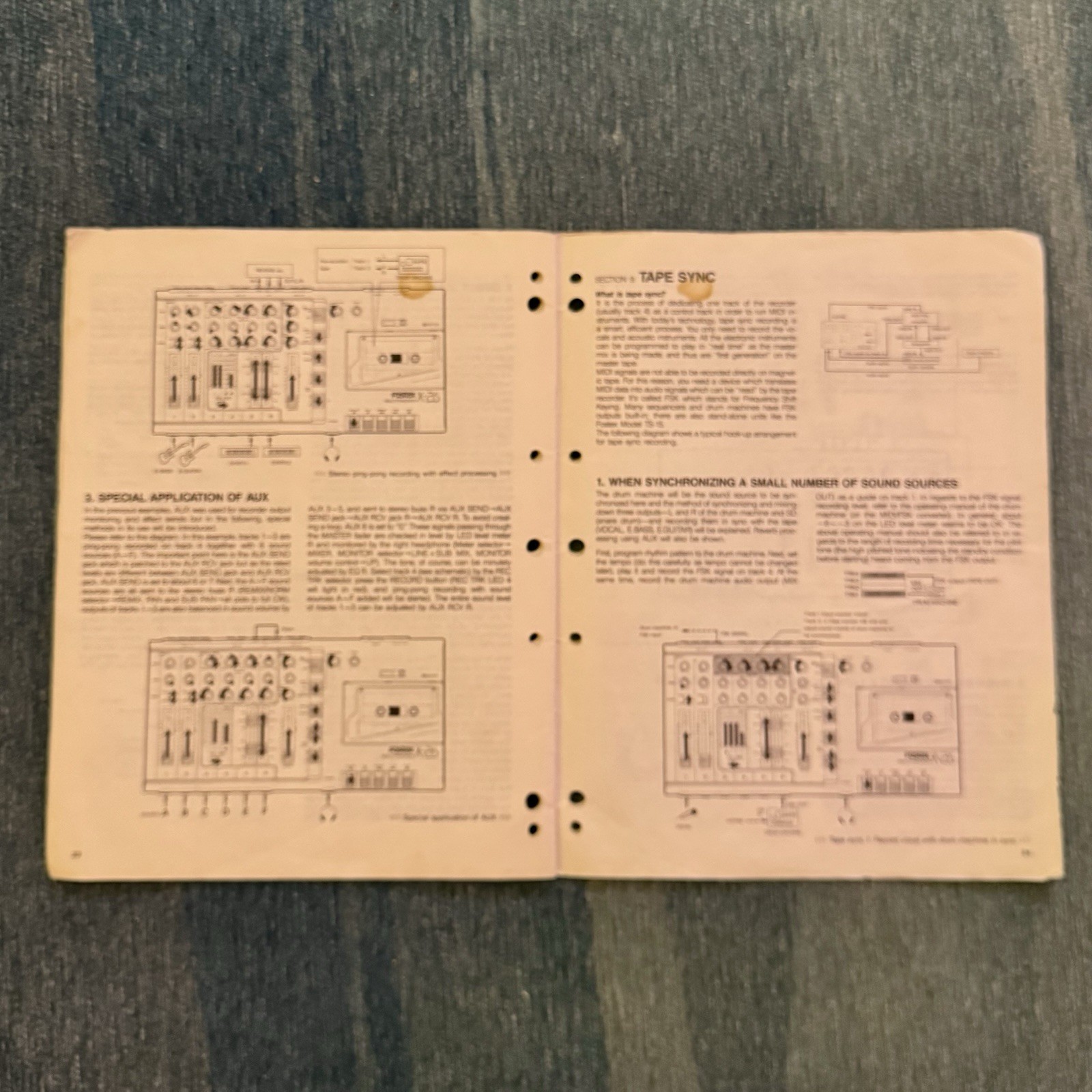 Fostex X-26 Multitracker Owners Manual (Original Copy) - July 1988