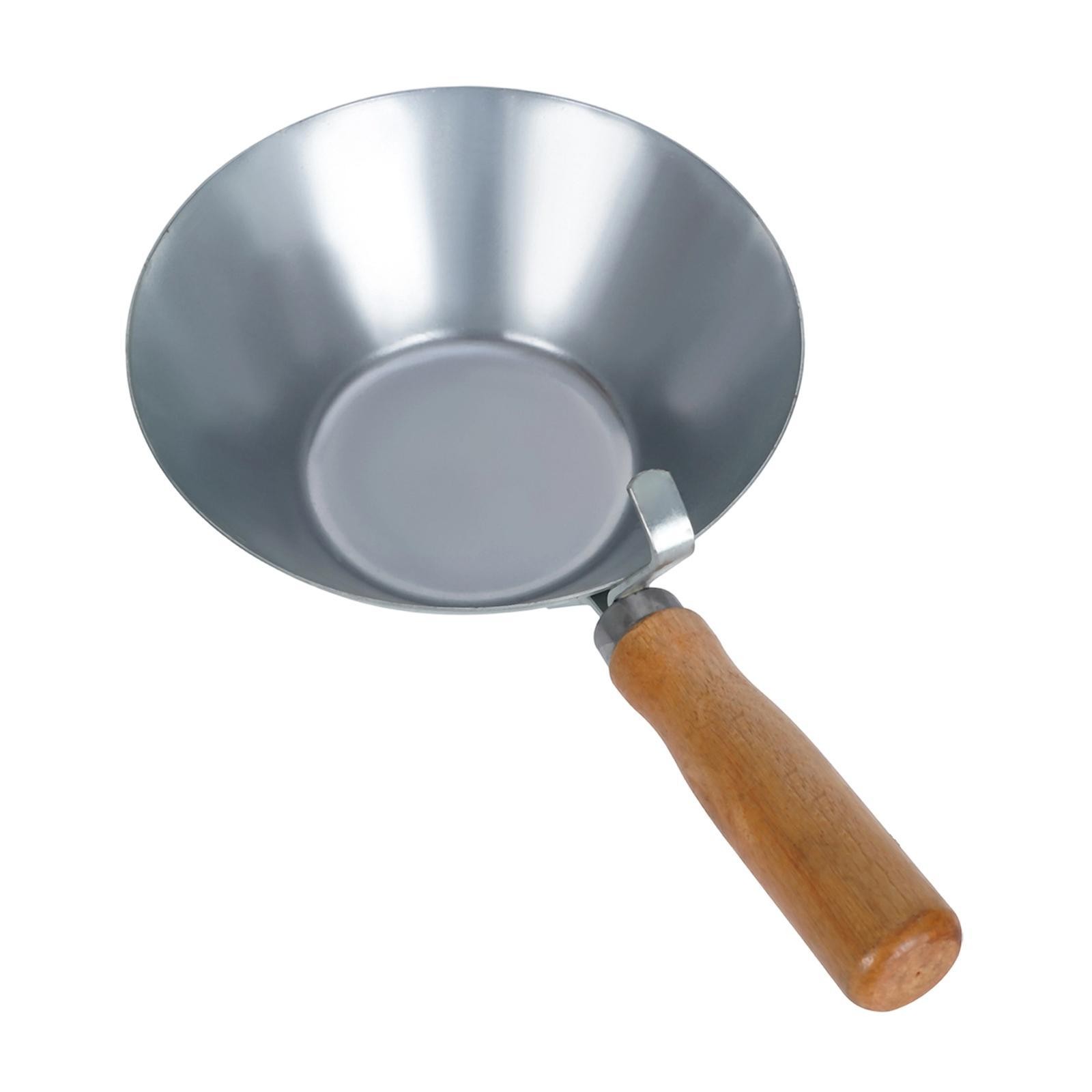 Bucket Scoop Concrete Mixing Tool Strong Cement Spoon for Stucco Plaster Mud