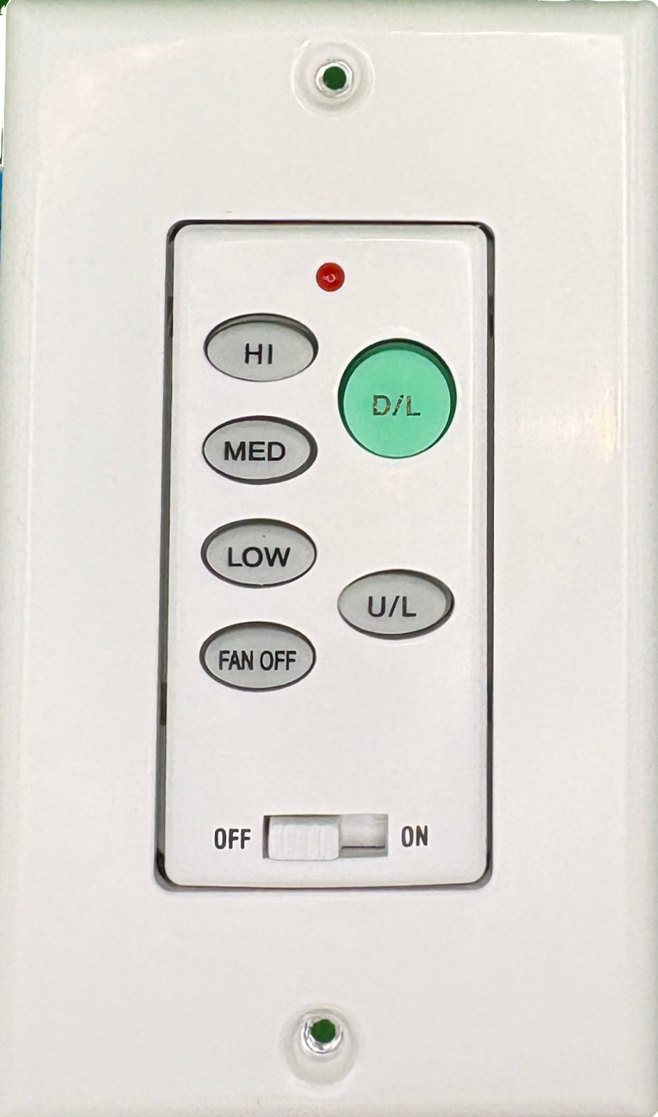 Ceiling Fan Remote Wall Control UC-9050T with UP light and Down light no reverse