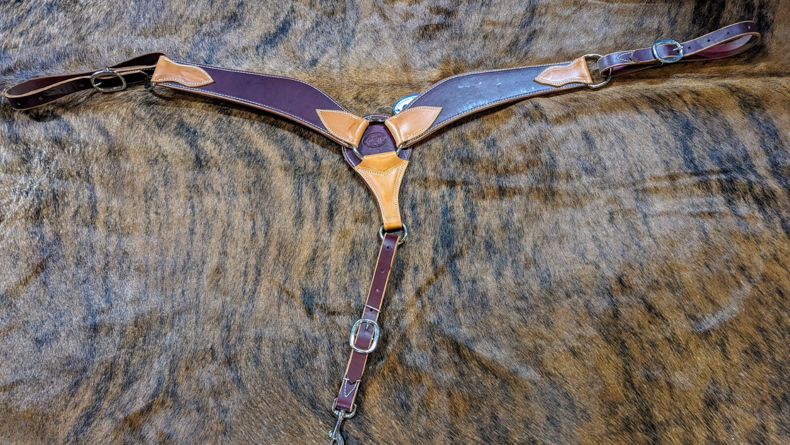 CST Wide Roper Breastcollar - 3"