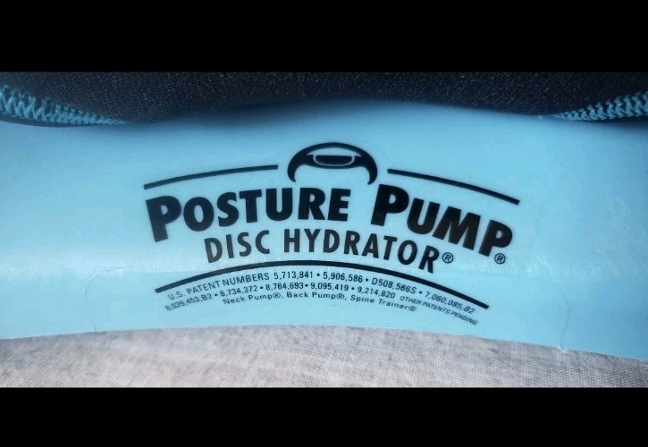 Posture Pump * Disc Hydrator * Elliptical Rocker * Back * Model 2000 *