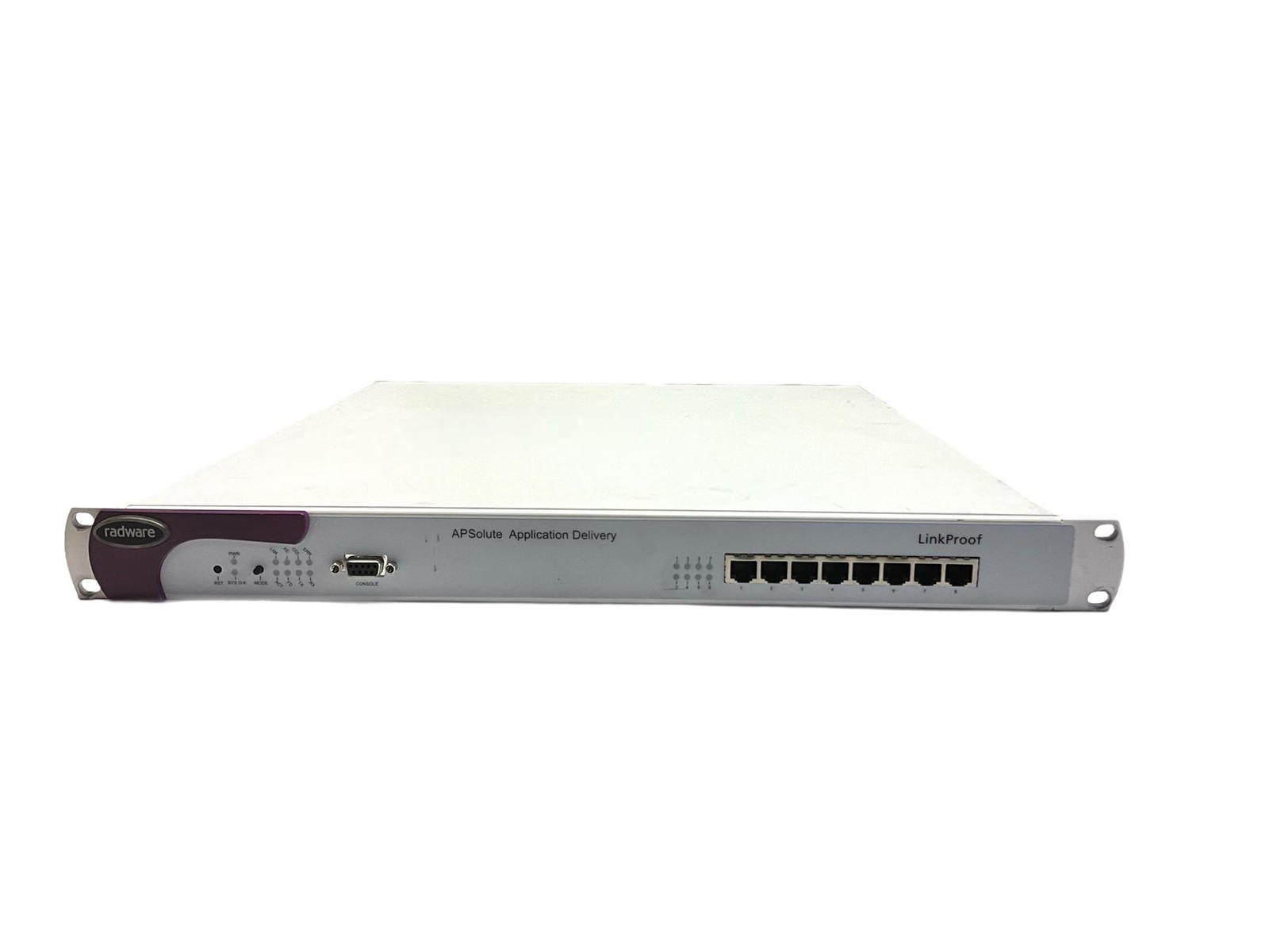 Pair Radware APSolute LinkProof Application Delivery 8 FE Port Load Balancer