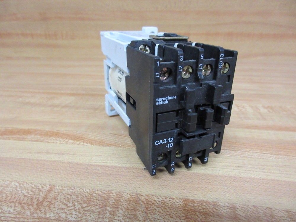 Sprecher + Schuh CA3-12-10-24 VDC Contactor CA3-12-1024-NO