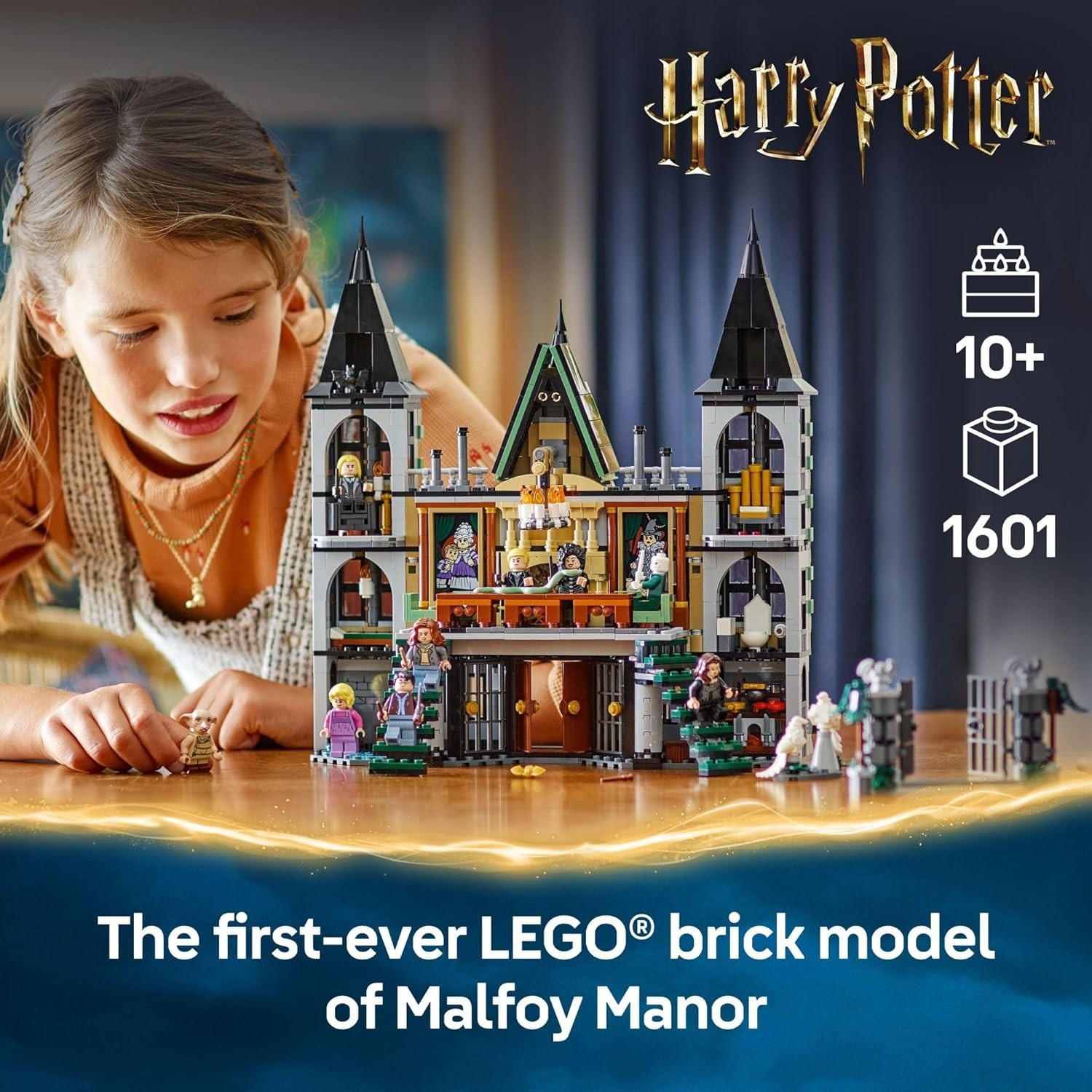 LEGO Harry Potter Malfoy Manor Building Set 76453 - No Import Fees