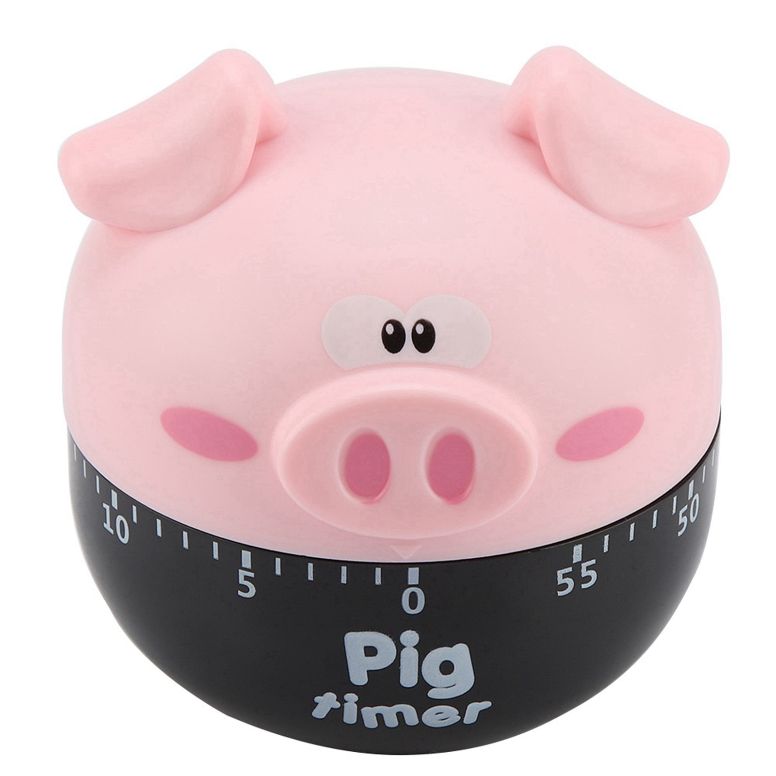 Cartoon Pig Kitchen Timer Mechanical Timers Counters For Cooking Timing Tool V5e