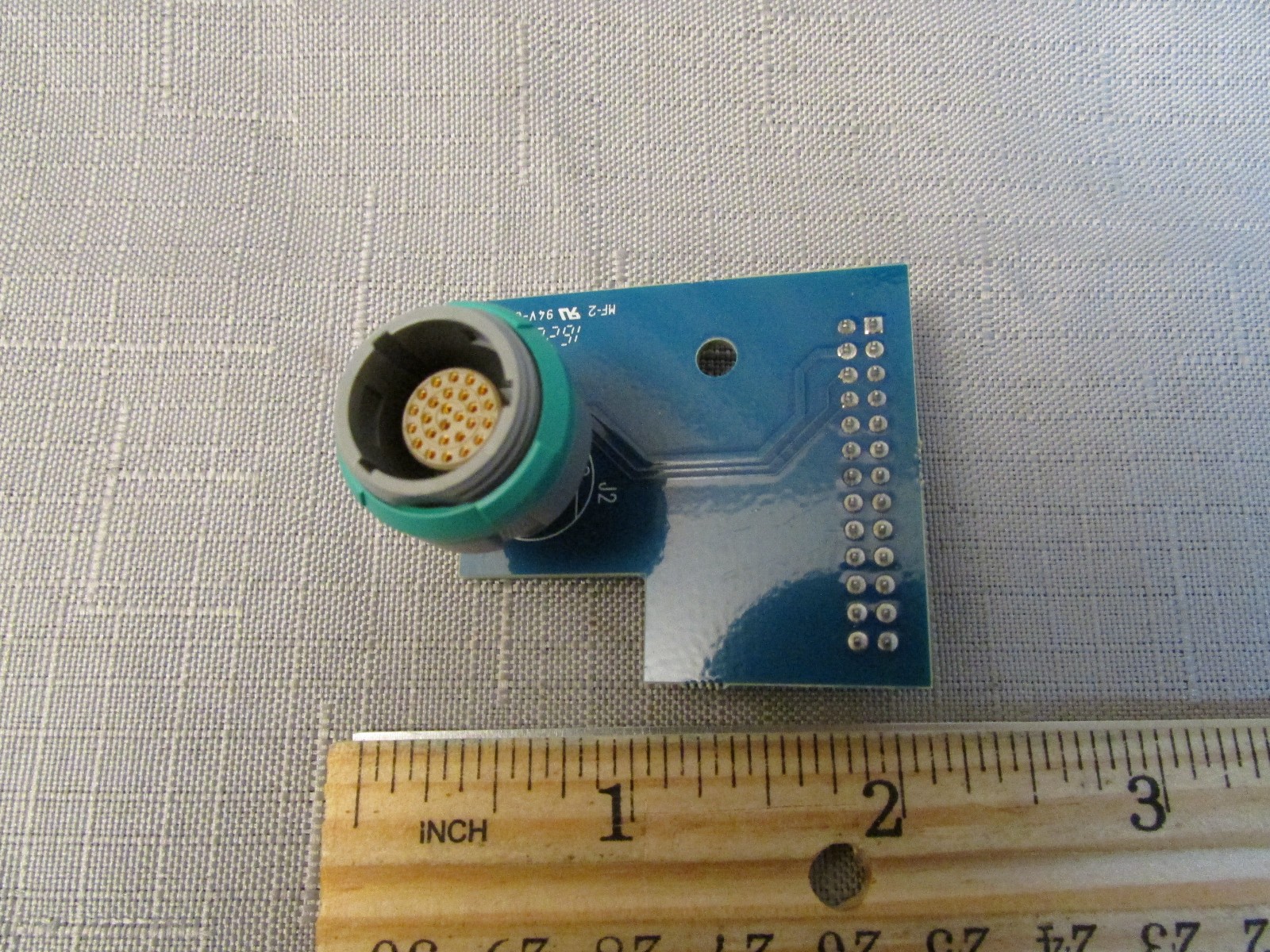 26-Pin Female LEMO Connector to 2X13 0.10 Pin Male Gold Pins Adapter New