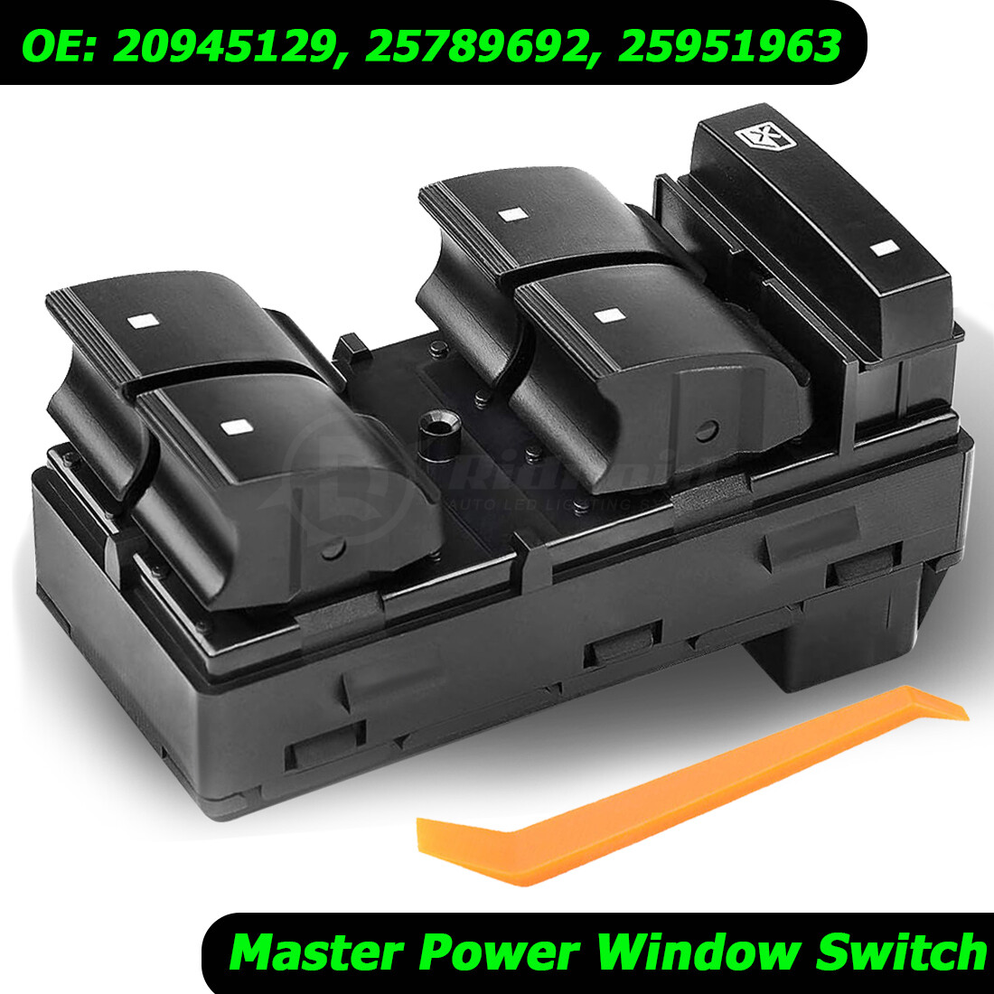 Master Power Window Door Switch For 2007-2013 Chevrolet Silverado 1500 20945129