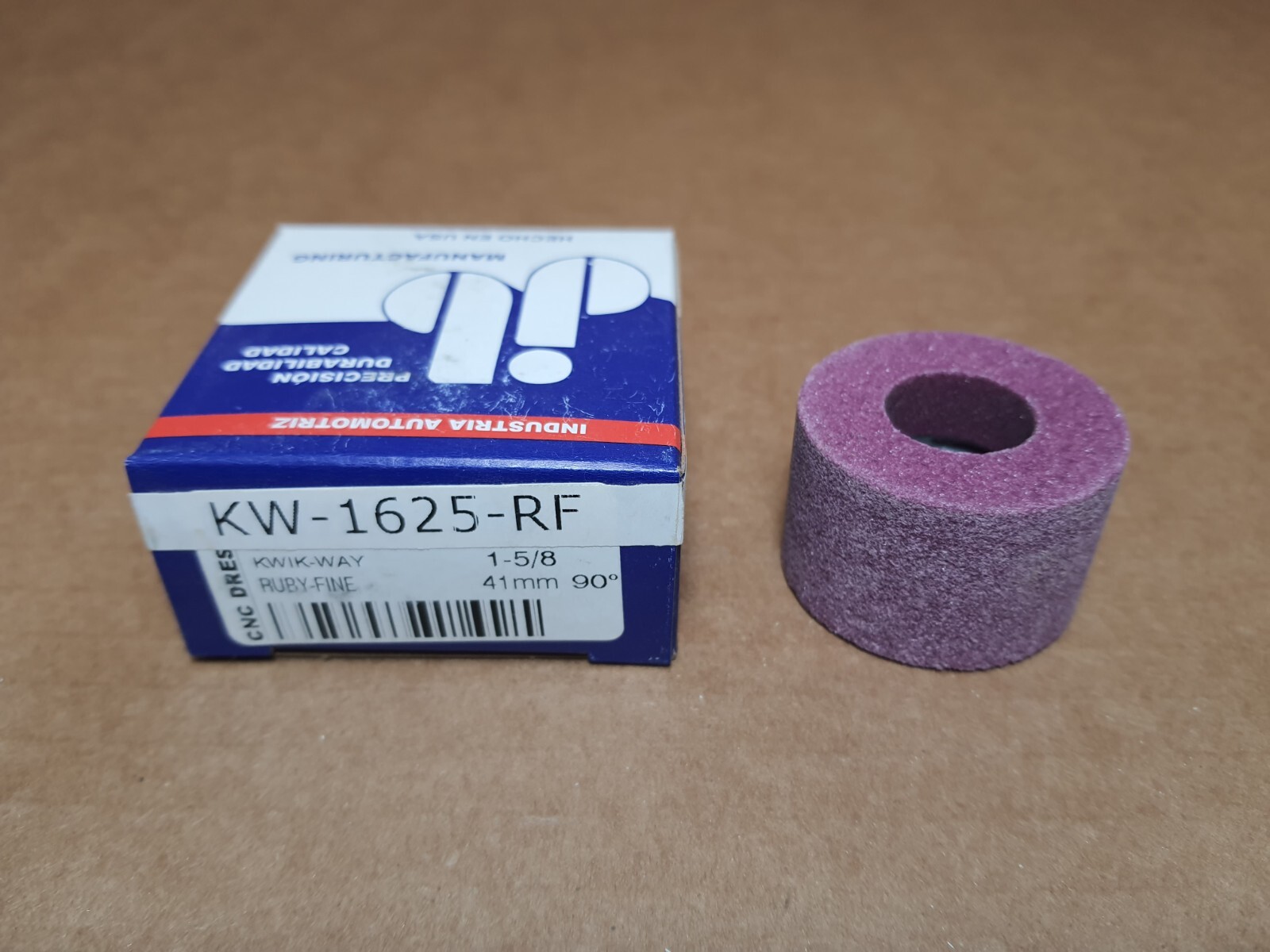1-5/8" Kwik-Way Valve Seat Grinding Wheel (Ruby Fine)