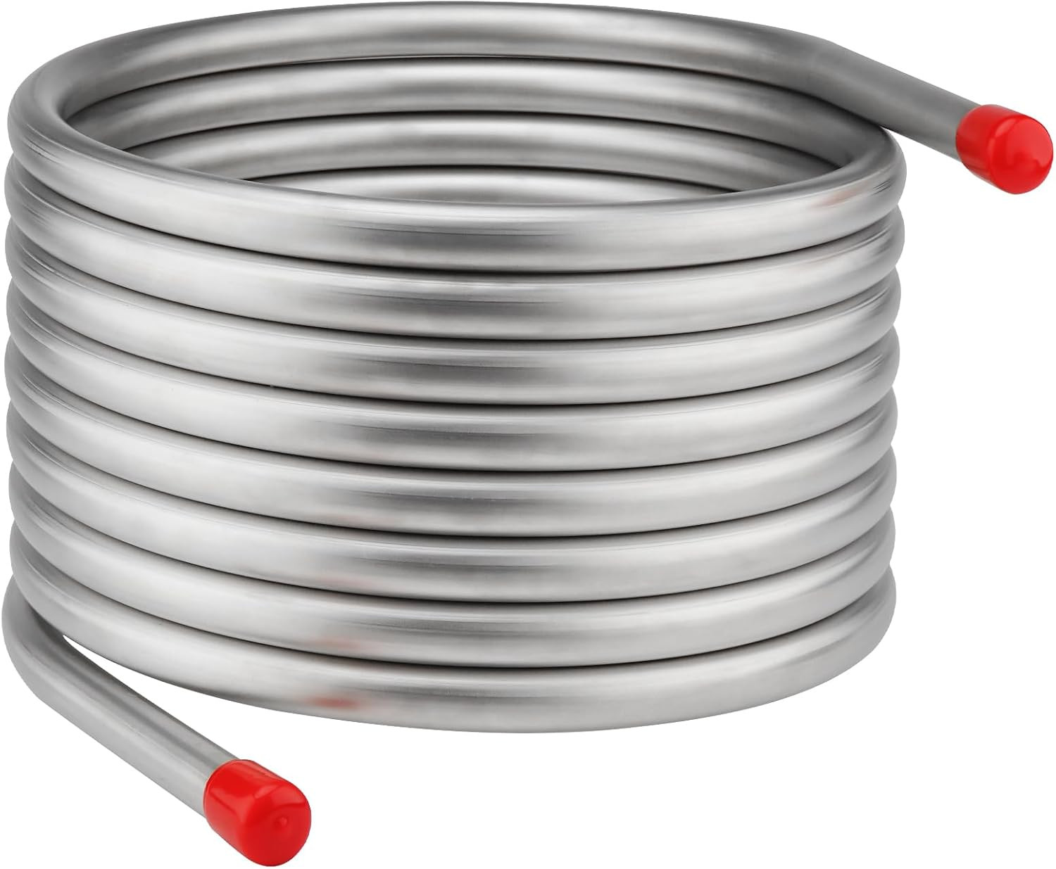 Wort Chiller, 3/4" X 25 Ft Food Grade 304 Stainless Steel Coil, Water Chiller fo