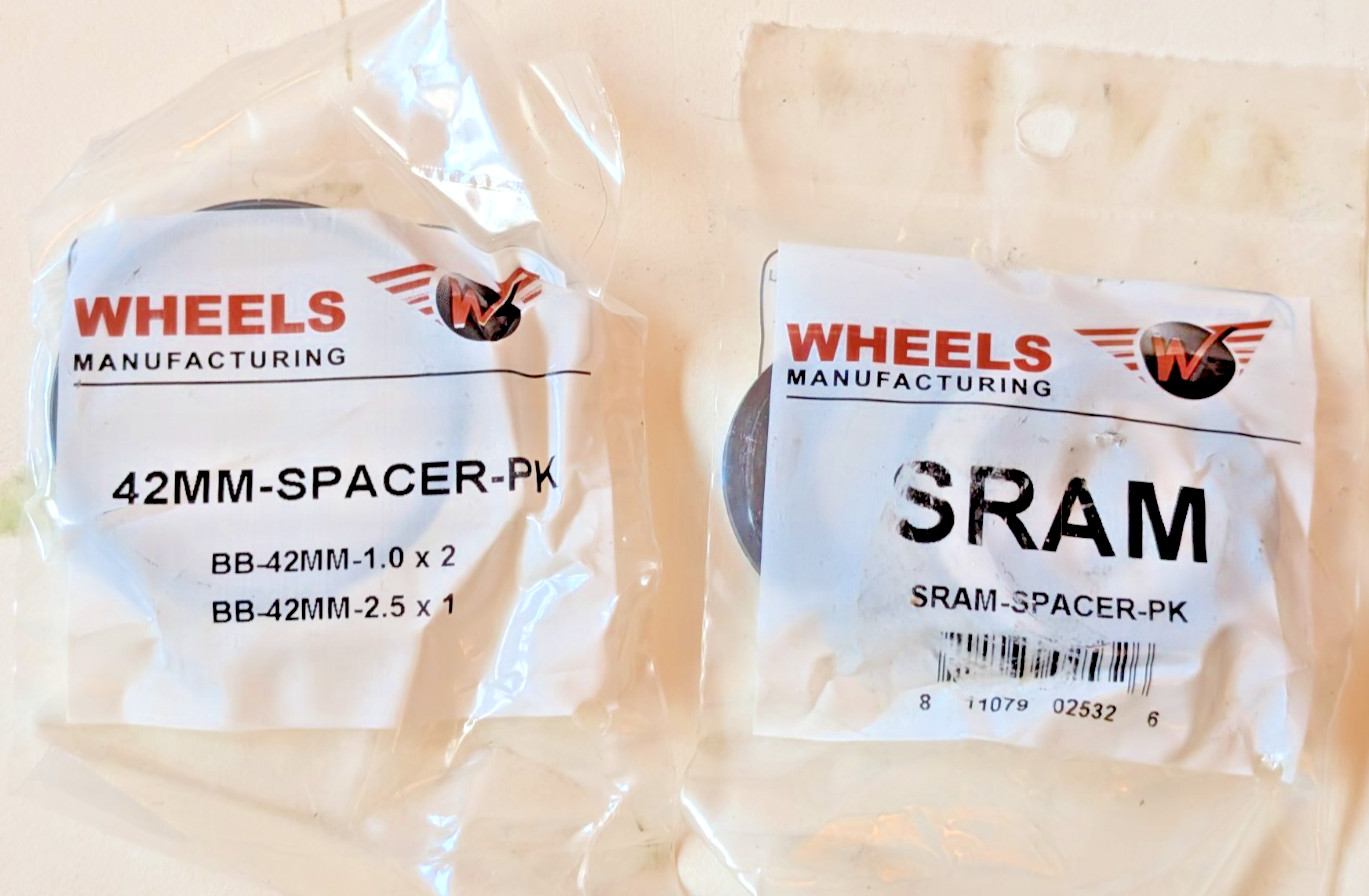 Wheels MFG BB30 to Outboard Bottom Bracket SRAM 22/24mm Compatible