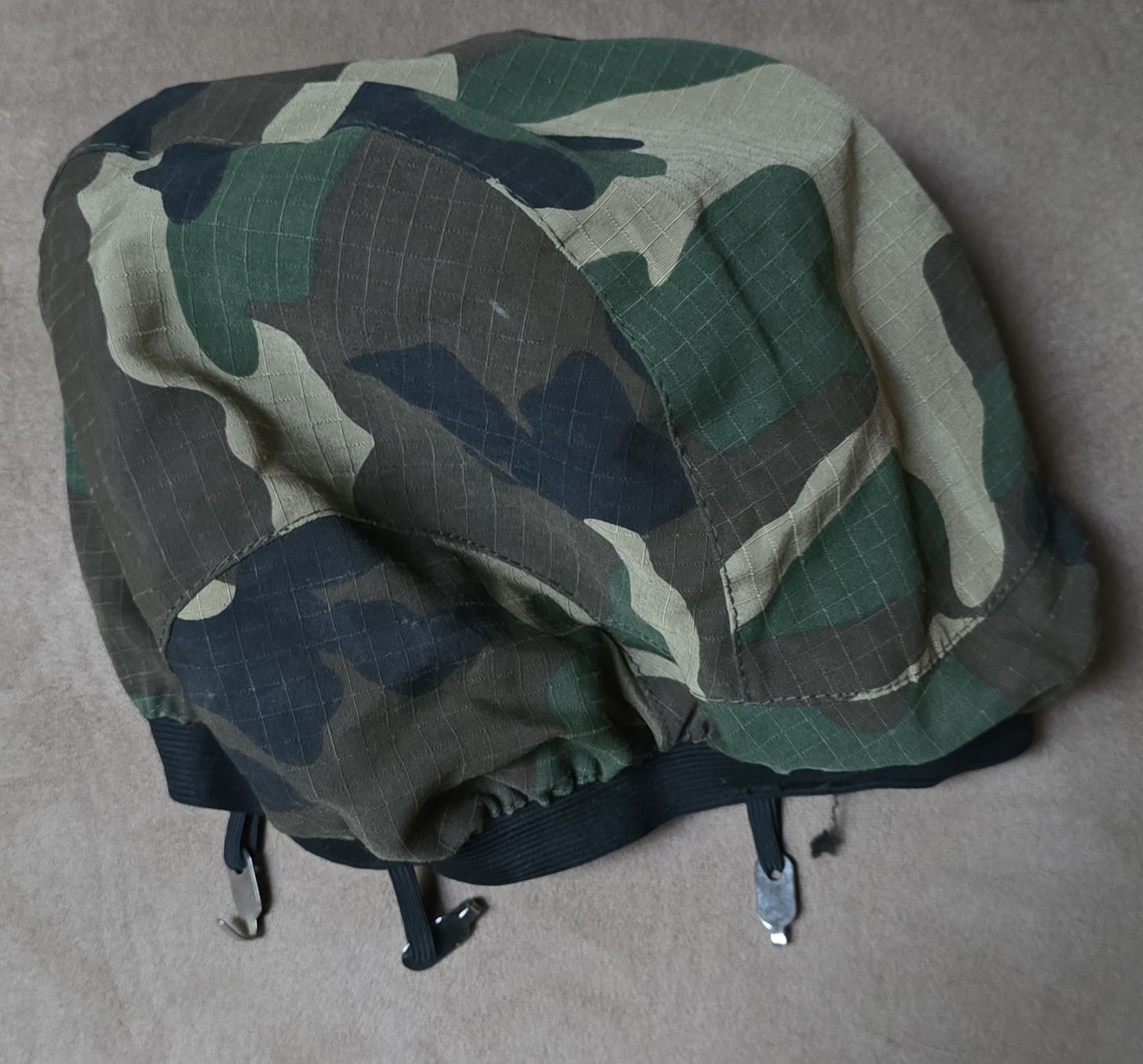 Metal Hook On Gear Cover Helmet Universal Camouflage Militaria Paintball Camo