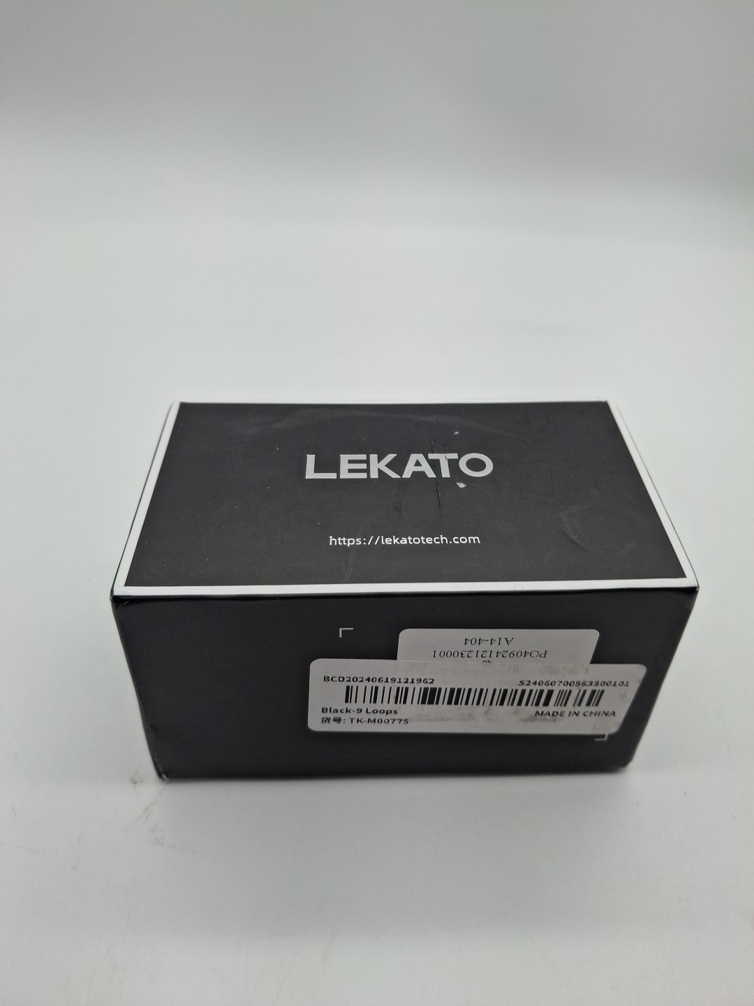 Lekato Loop Stage Looper Pedal M00775 Black 9 Loops No Cords