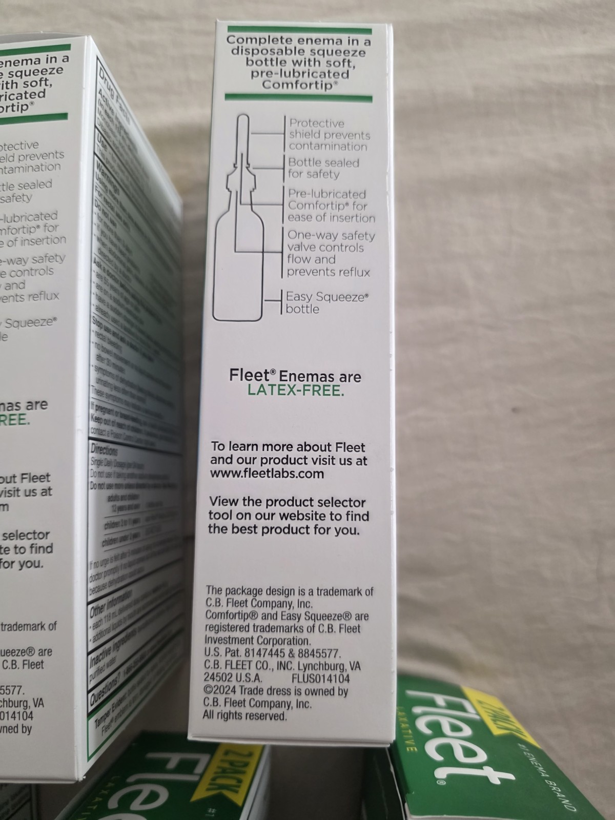 Fleet Laxatives Saline Enema Bundle