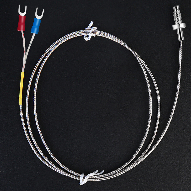 K E Type Thermocouple 0.5M-5M High Temperature Controller Sensor Probe 0-500℃