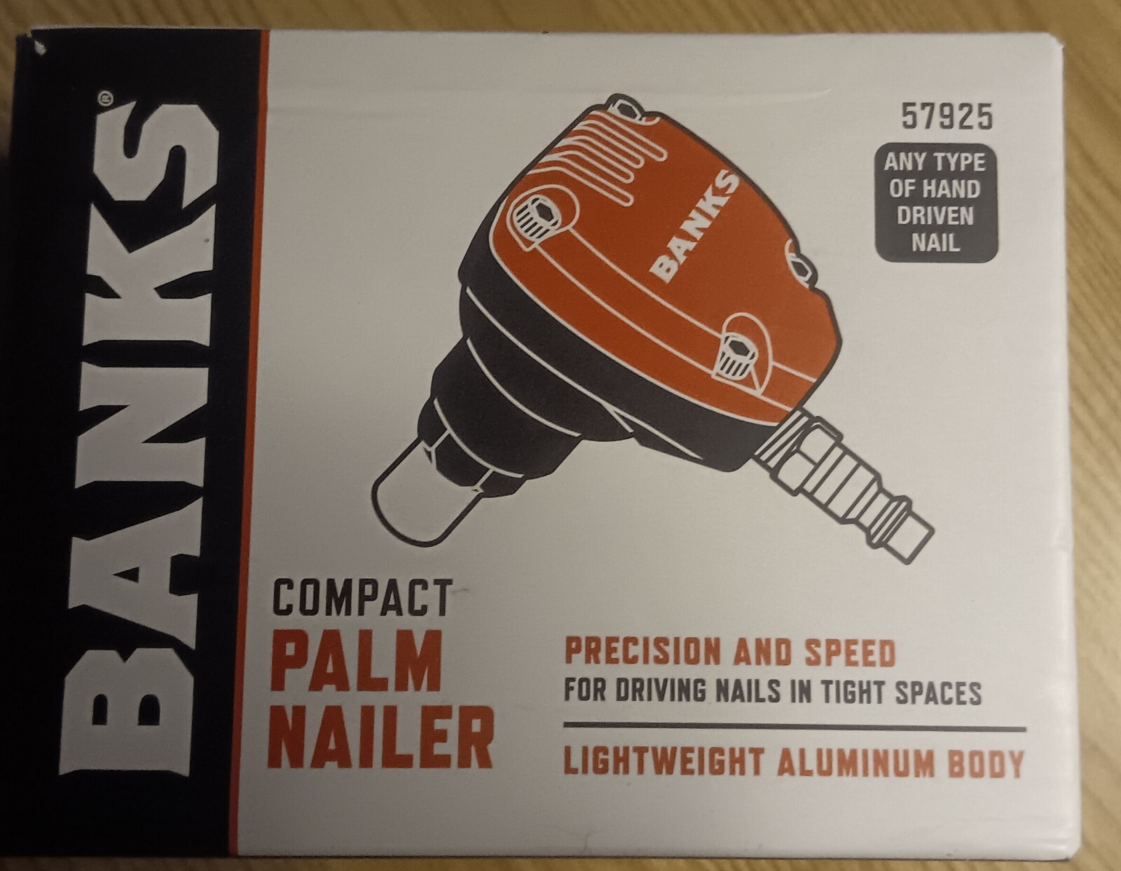 BANKS COMPACT PALM NAILER 70-100 Psi (BRAND-NEW)