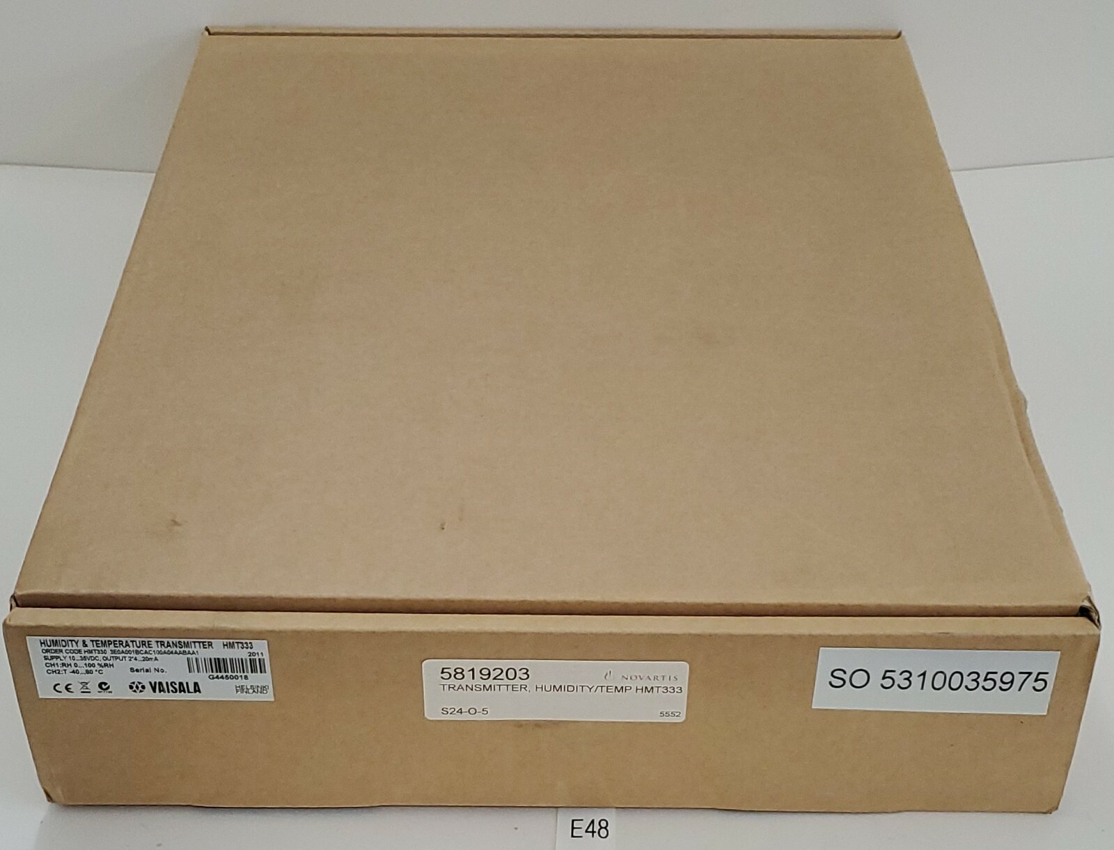 *NEW* Vaisala HMT333 Humidity & Temperature Transmitter 10...35Vdc + Warranty!