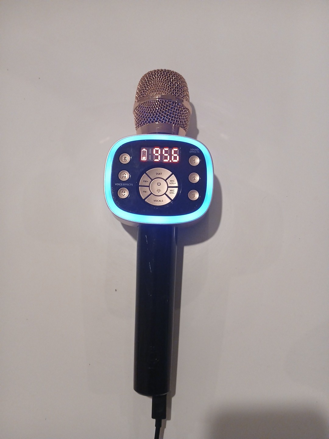 The Singing Machine Carpool Karaoke Wireless & Bluetooth Microphone #CPK565R
