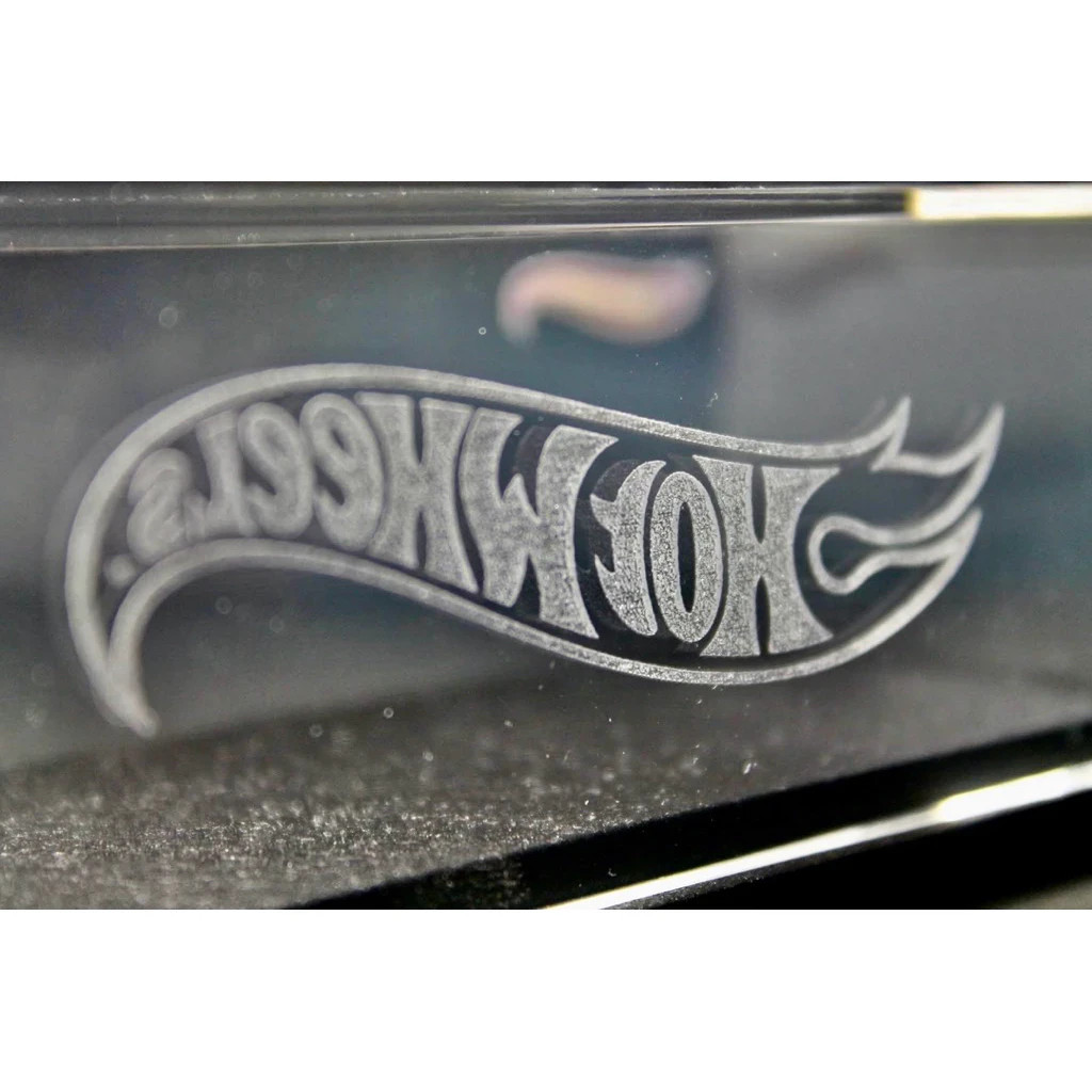 Premium Acrylic Display Case 1:64 For Hot Wheels Custom Engraved Matte Box