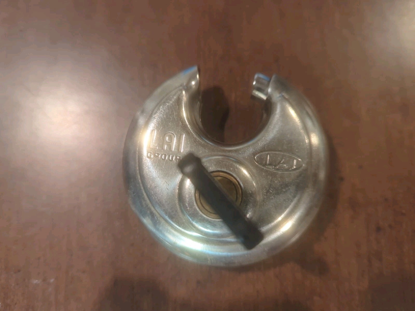LAI Group Round Stainless Steel Lock 3 Inch Cut Resistant