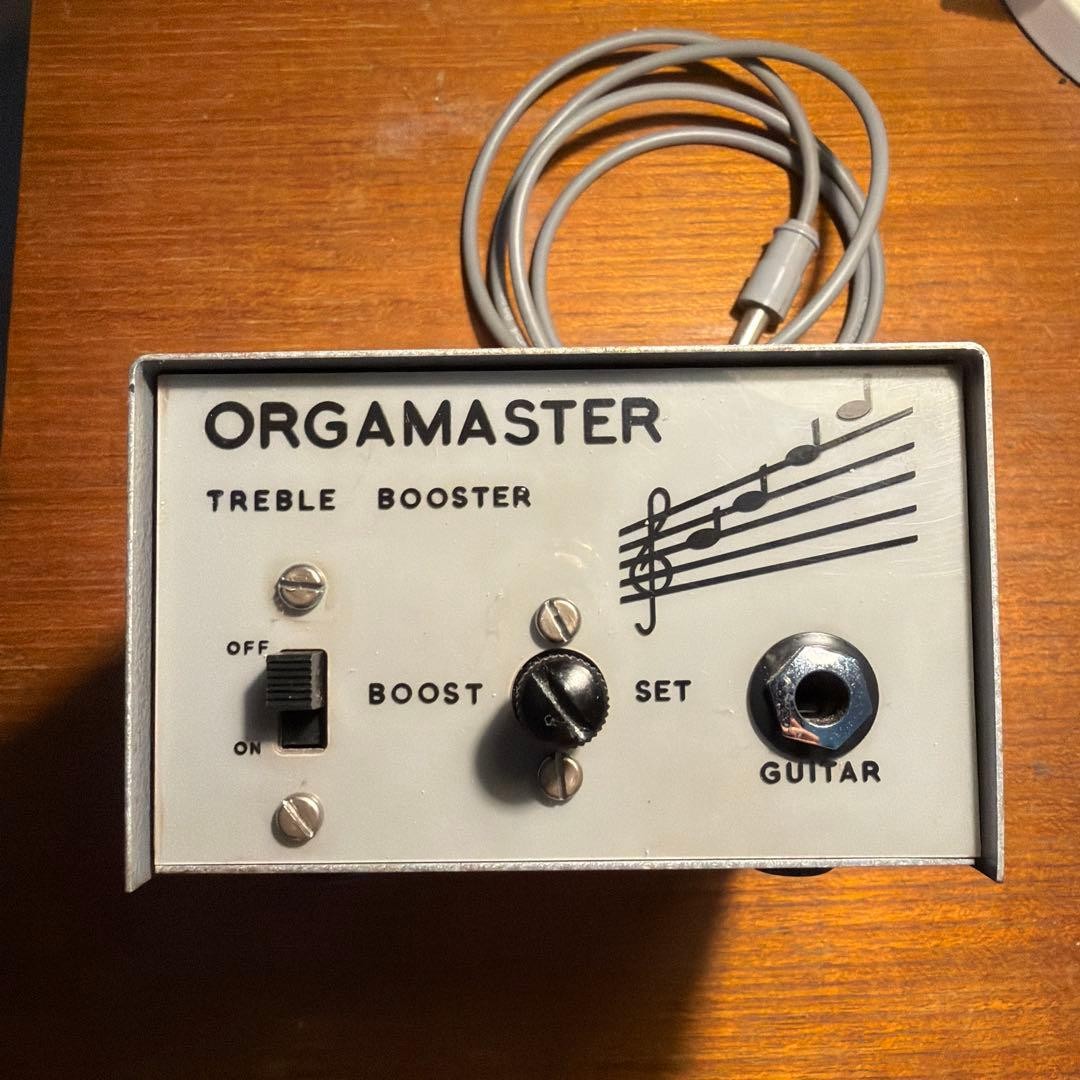 ORGAMASTER Treble Booster Organic Sounds NKT12 No Damage 2021 Serial