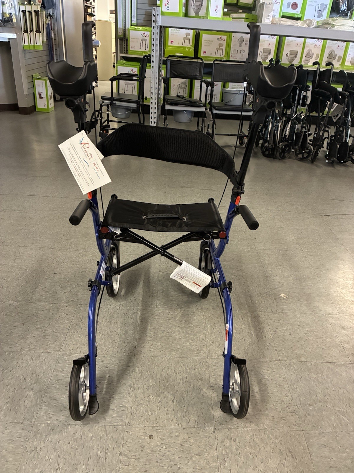 Nova Phoenix Rise Rollator Walker