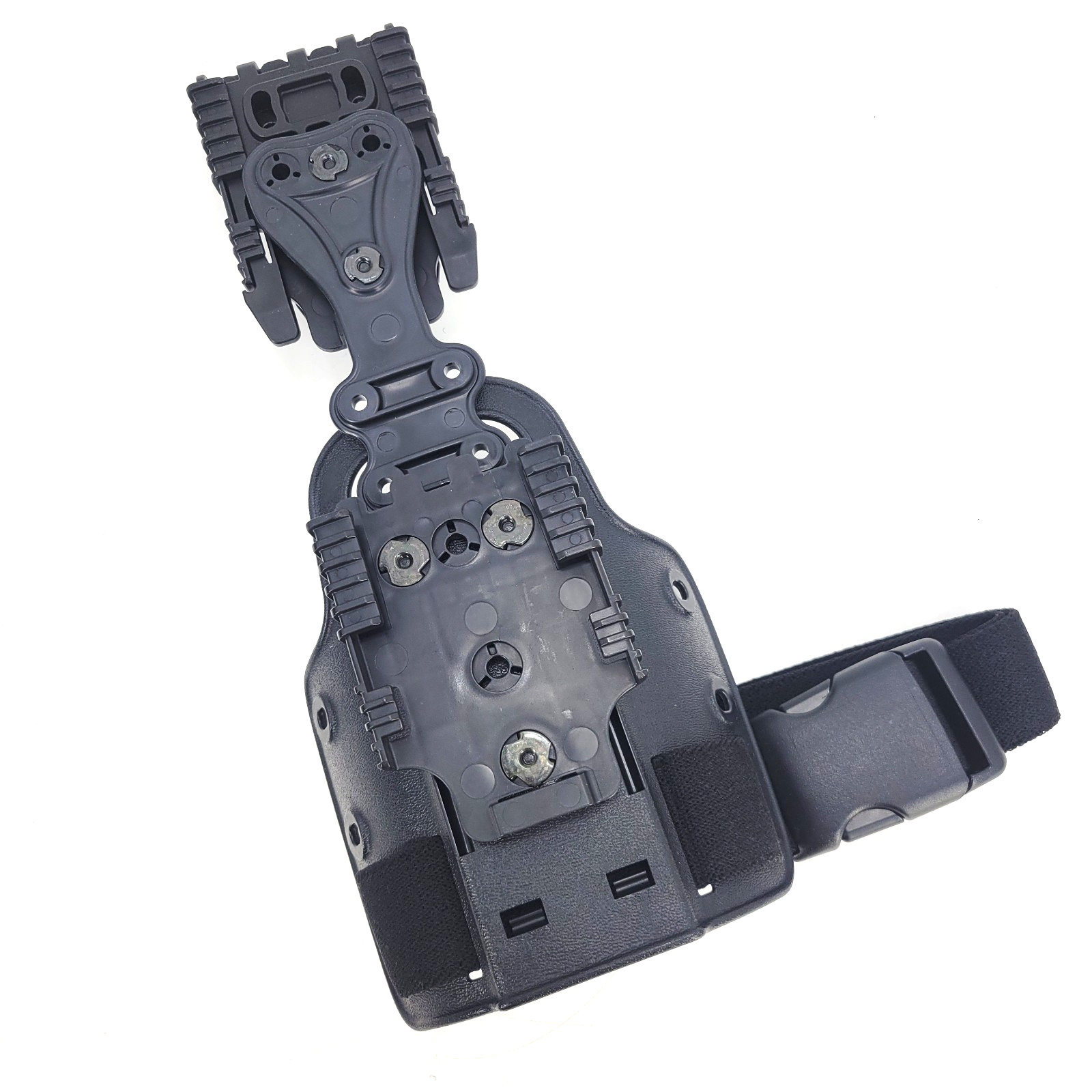 Safariland 6004UFA Universal Flex Adapter Single Leg Shroud QLS 22 Plate Black