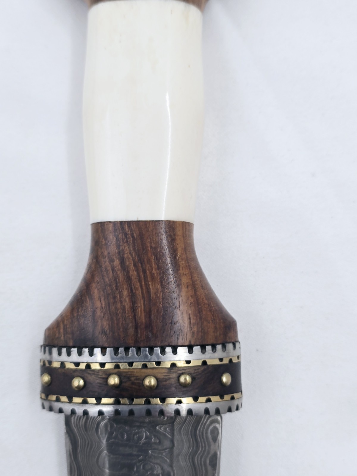 Damascus Scottish Dirk Dagger 12.5" Knife
