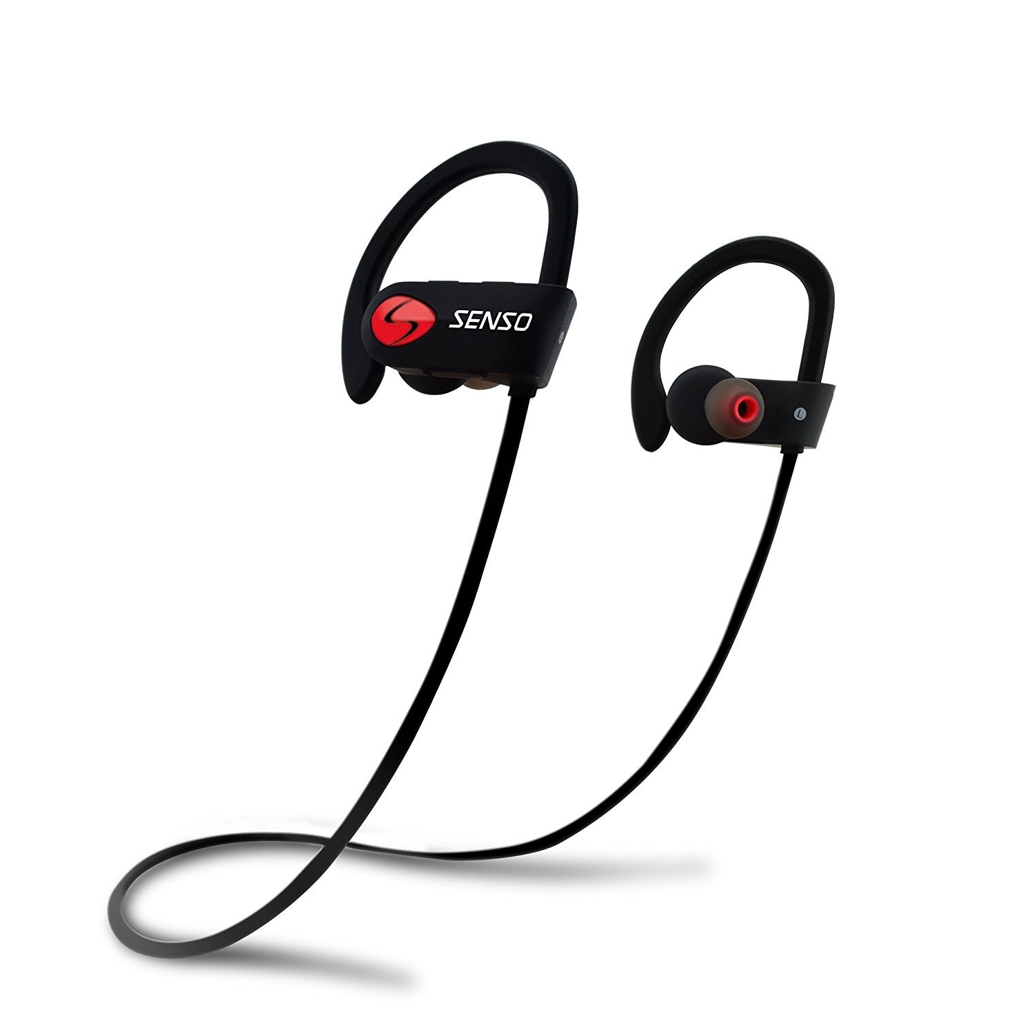 Senso Bluetooth Headphones, Best Wireless Sports Earbuds W/mic Ipx7 Wa