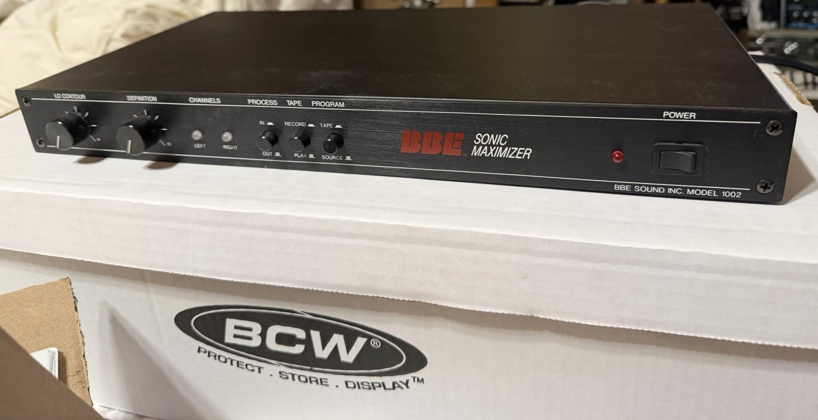 BBE SONIC MAXIMIZER Vintage RARE Model 1002 Made In USA Sound Inc