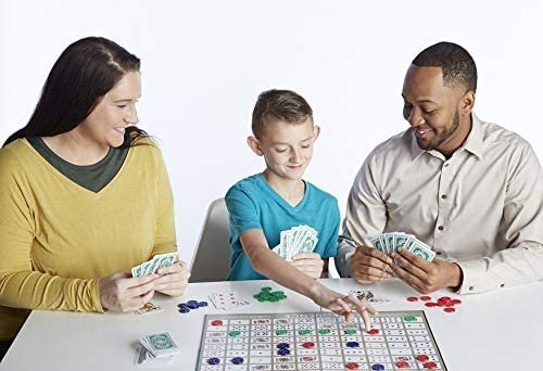 Jax Sequence - Original Sequence Game with Folding Board, Cards and Chips by Jax