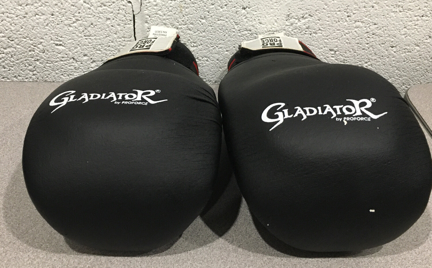 Gladiator by Pro Force Open Hand Black Sparring Gloves for Youth, Small