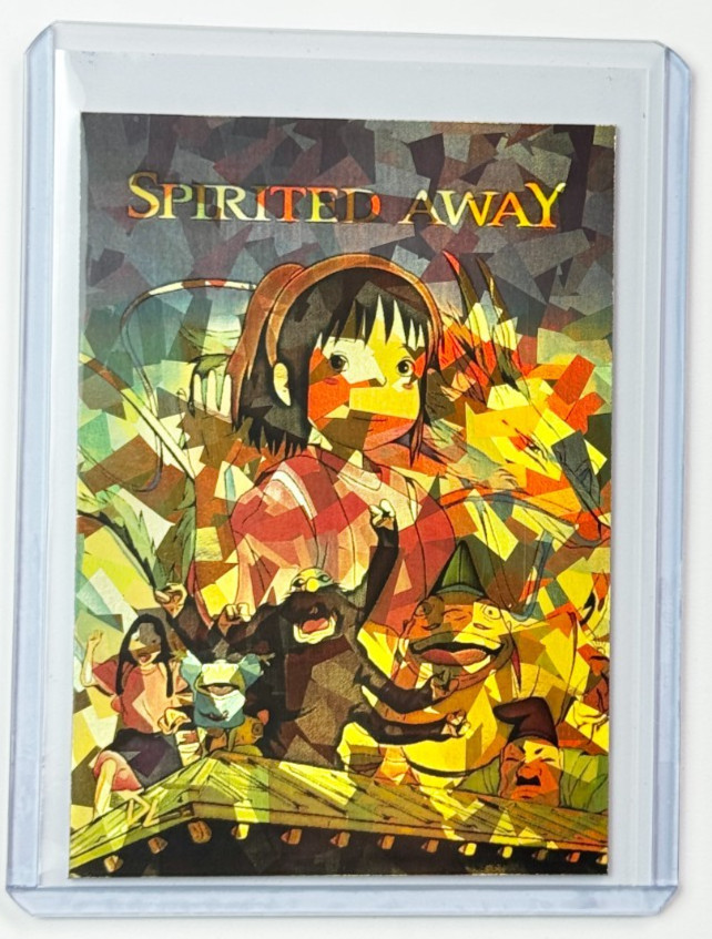 Spirited Away Limited Edition Artist Signed “Hayao Miyazaki” Refractor Card 1/1