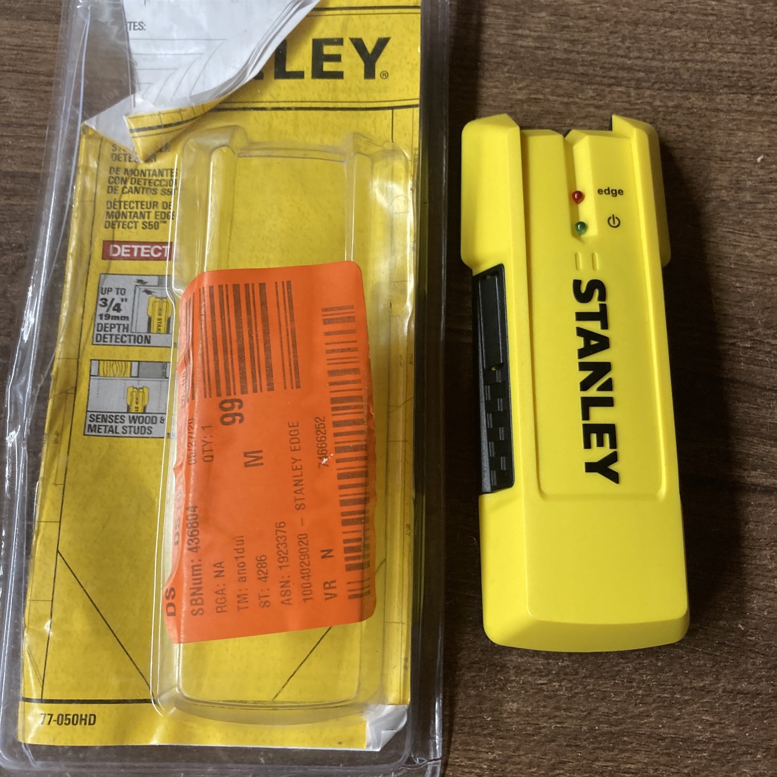 STANLEY S50 Stud Sensor: 3/4", 77-050