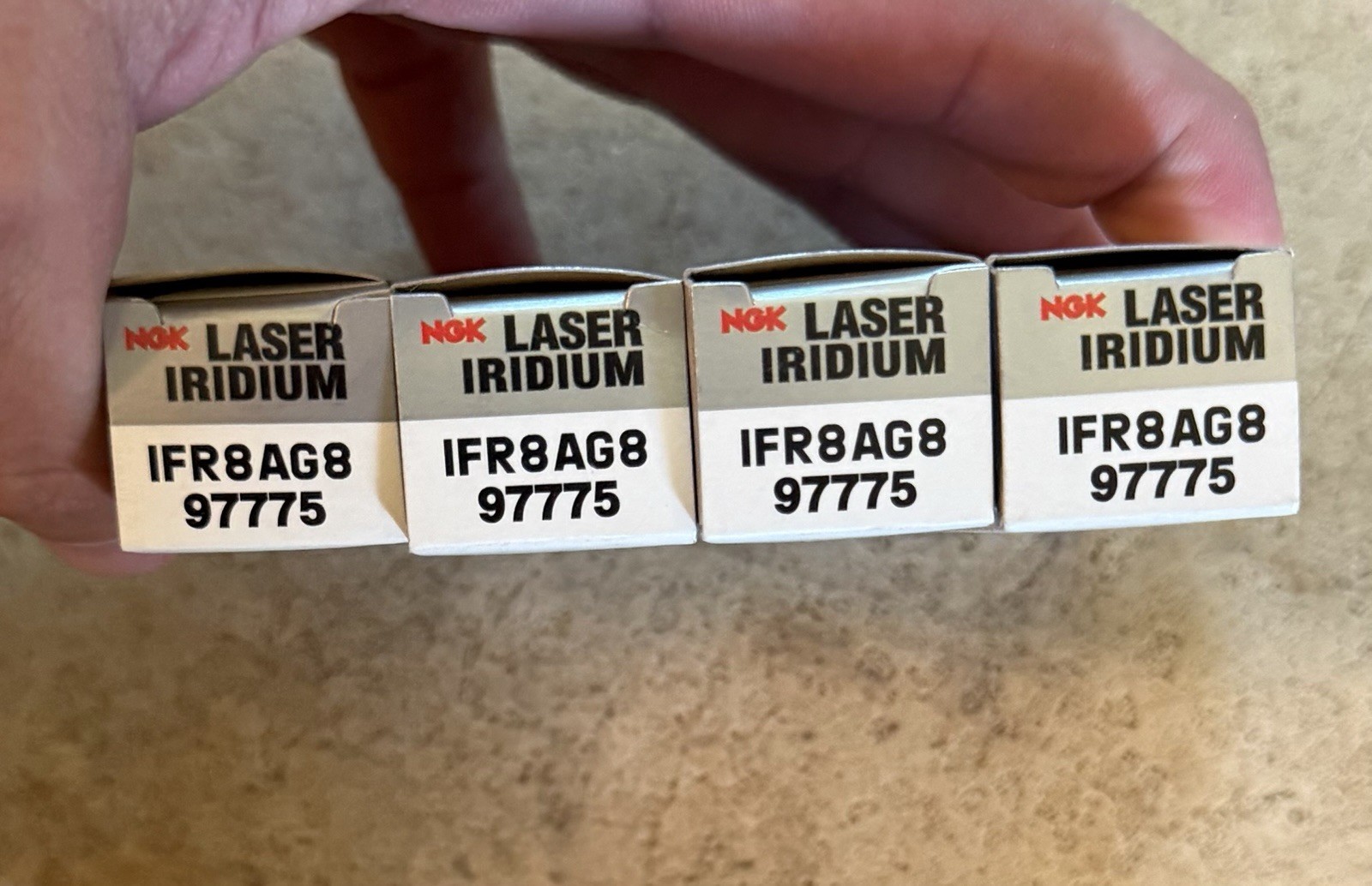NGK IFR8AG8 Iridium 97775 4 Pack