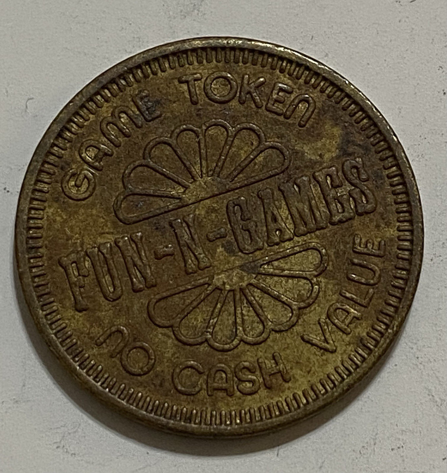 FUN-N-GAME FUN MONEY GAME TOKEN