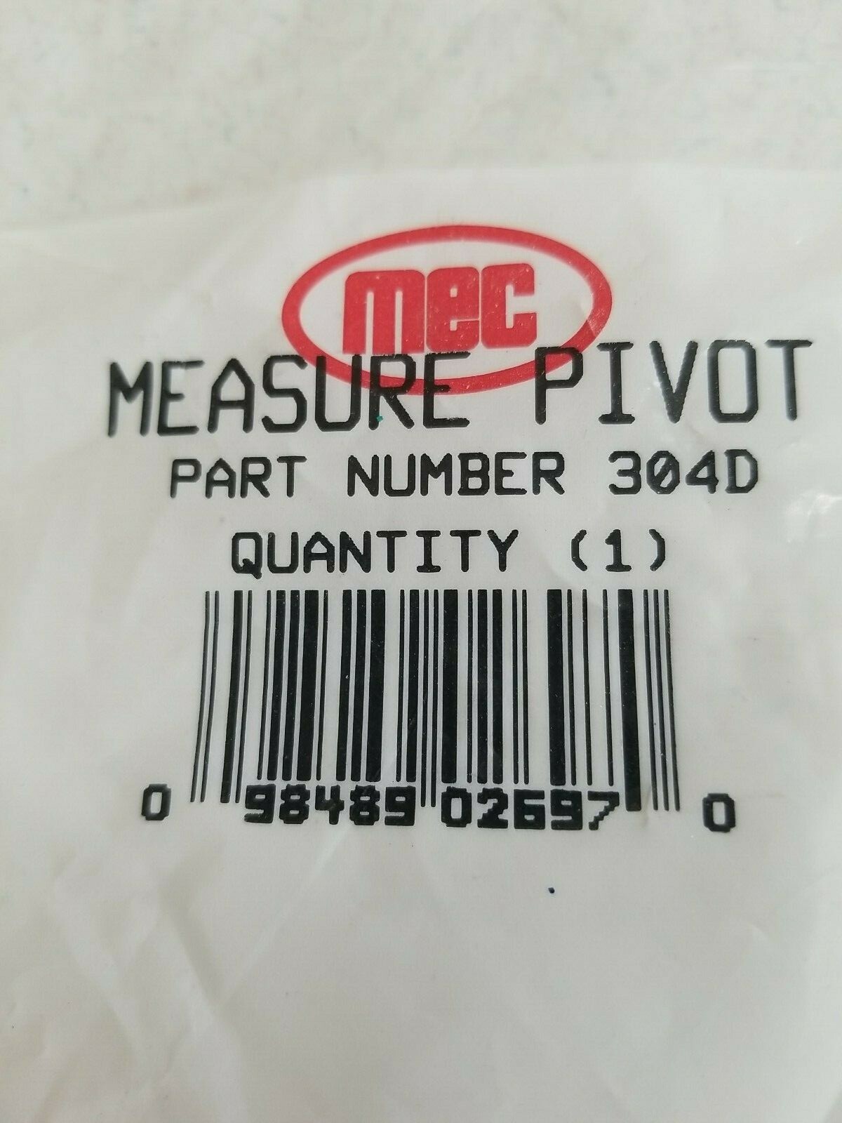 MEC Measure Pivot Bolt HDW 304D