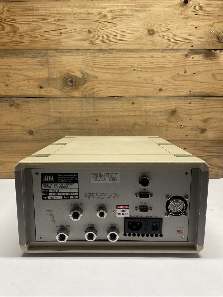 PPC2 AF Positive Shut-Off Pressure Controller/Calibrator 401270 DH Instruments