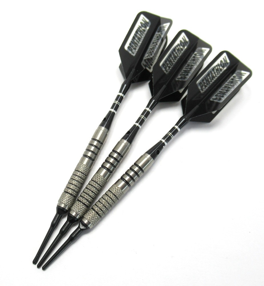 Ruthless EC9 18g Soft Tip Darts 80% Tungsten + Bonus MACH III Darts Tracking