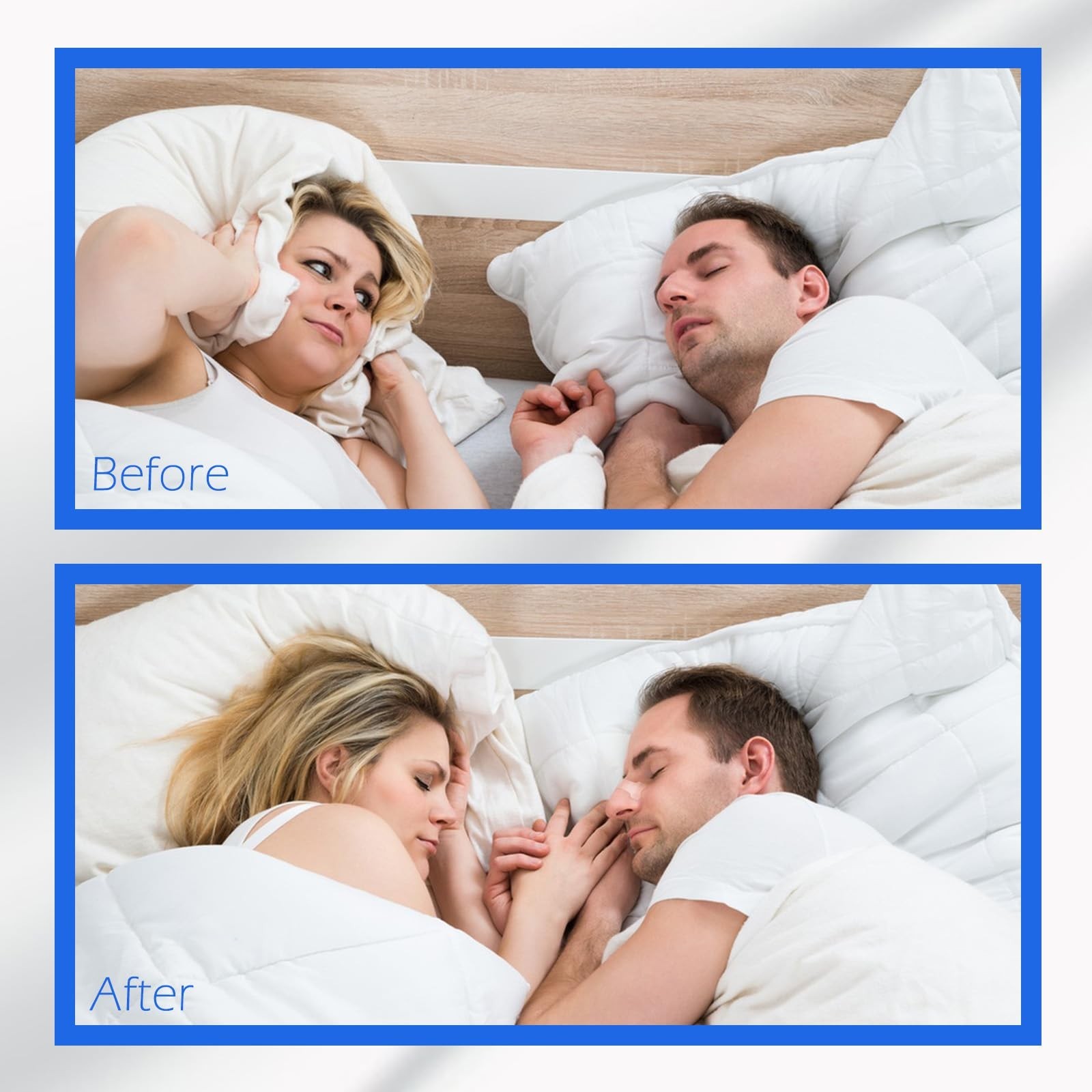 Upgraded Version - Invisible and Transparent Nasal Strips (66mm*19mm) (100) 100