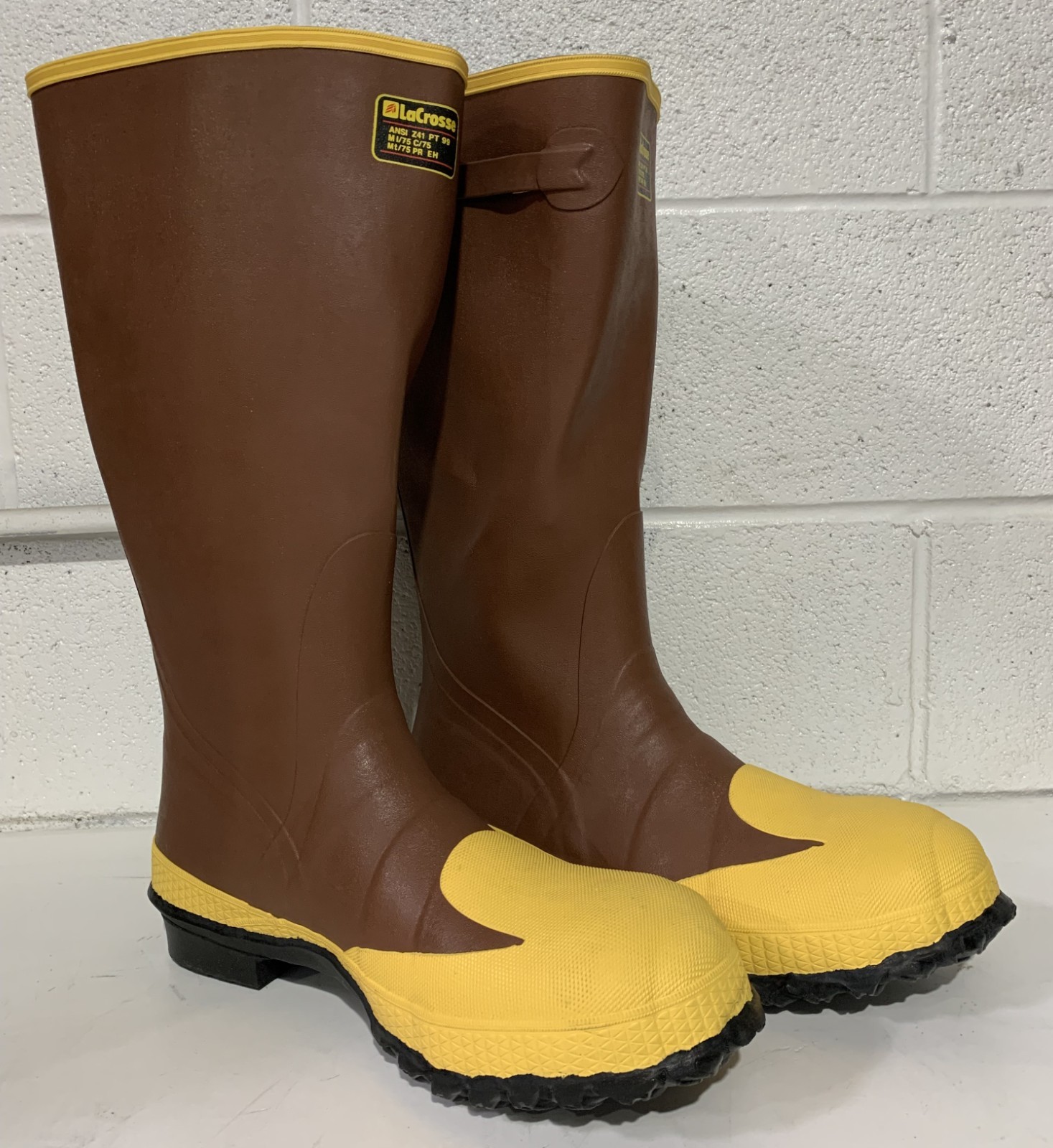 HEAVY DUTY STEEL TOE METATARSAL WATERPROOF RUBBER CONSTRUCTION SAFETY WORK BOOTS