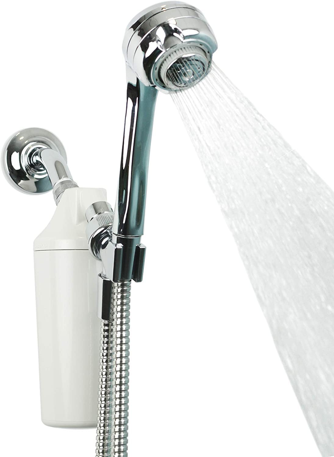 Aquasana Shower Filter for Hair & Skin | WaterSense (1.75 GPM), Chrome