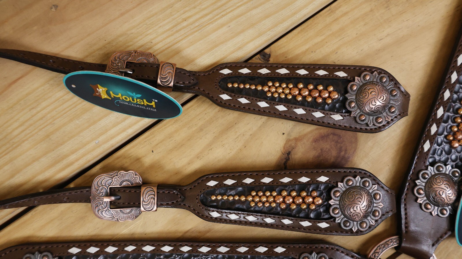 Headstall & Breast Collar Tack Set for Horse