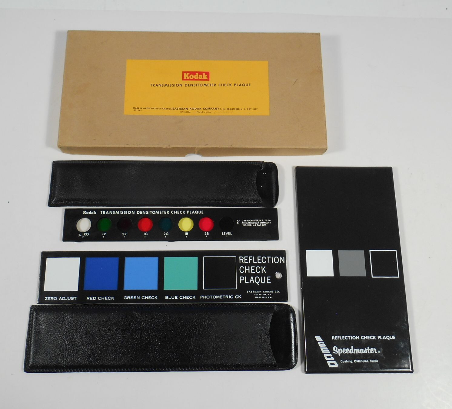 Eseco Speedmaster Reflection Densitometer Model R-75D + Check Plaques