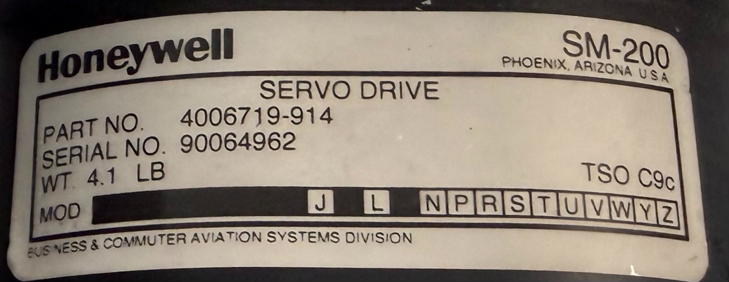 Servo Drive SM200 4006719-914 Removed Working